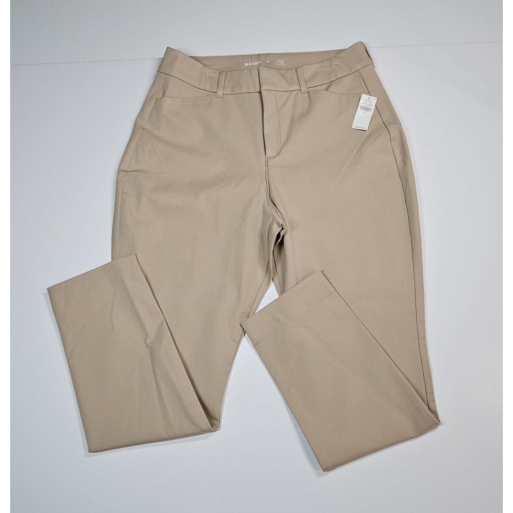 Old Navy Womans Tan Pixie High Rise Cropped Ankle Pants Size 12 NWT